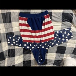 Red White and Blue sweatshirt with stars ⭐️